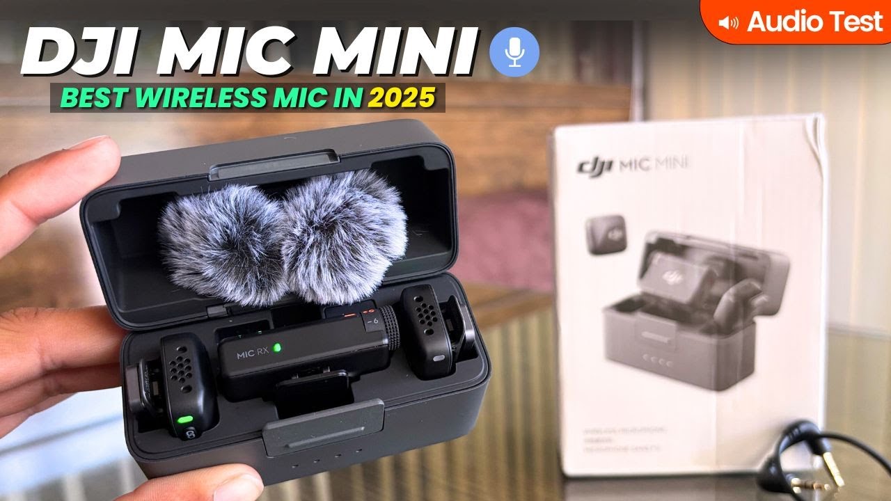 DJI Mic Mini Unboxing & Real Audio Test | Best Wireless Mic for YouTube 2026