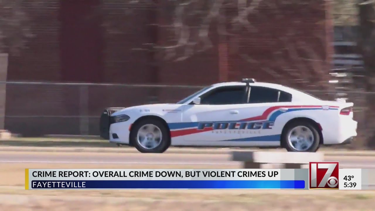 Fayetteville 2025 crime report shows violent crime is up