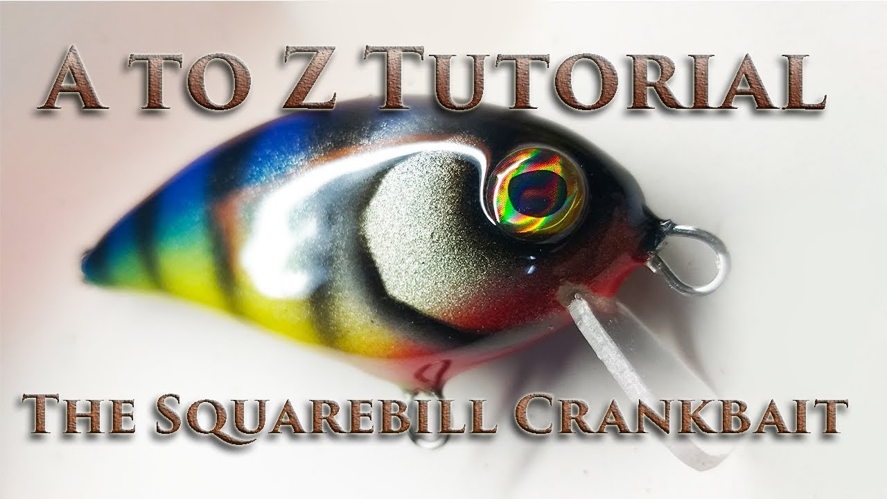 Square Bill Balsa Crank bait Lure building Tutorial