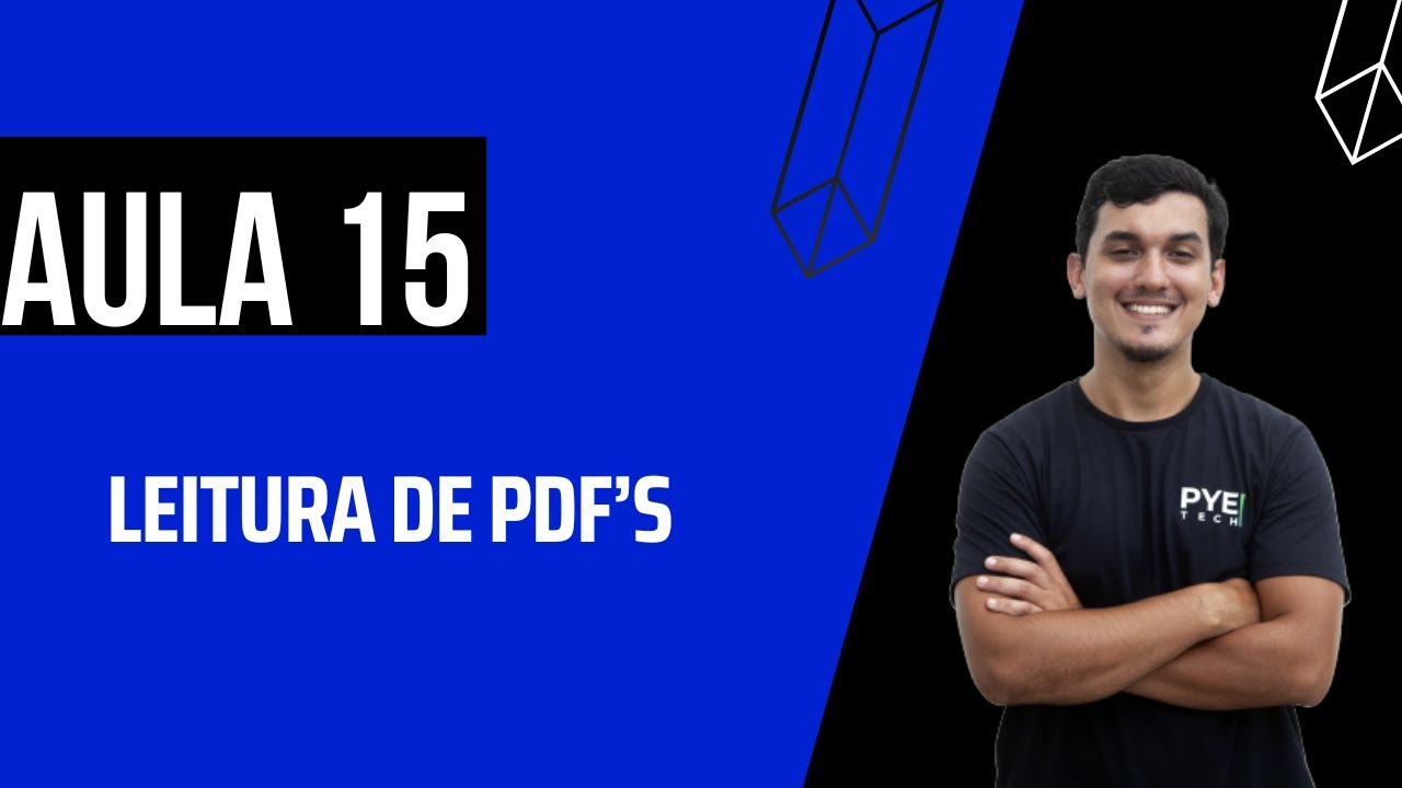 CURSO DE UIPATH l Aula 15 - Leitura de PDF's.
