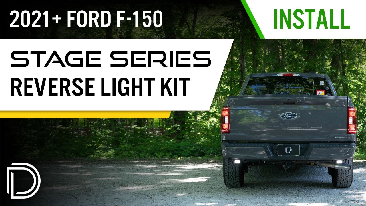 How to Install Stage Series Reverse Light Kit for 2021-2023 Ford F-150 | Diode Dynamics