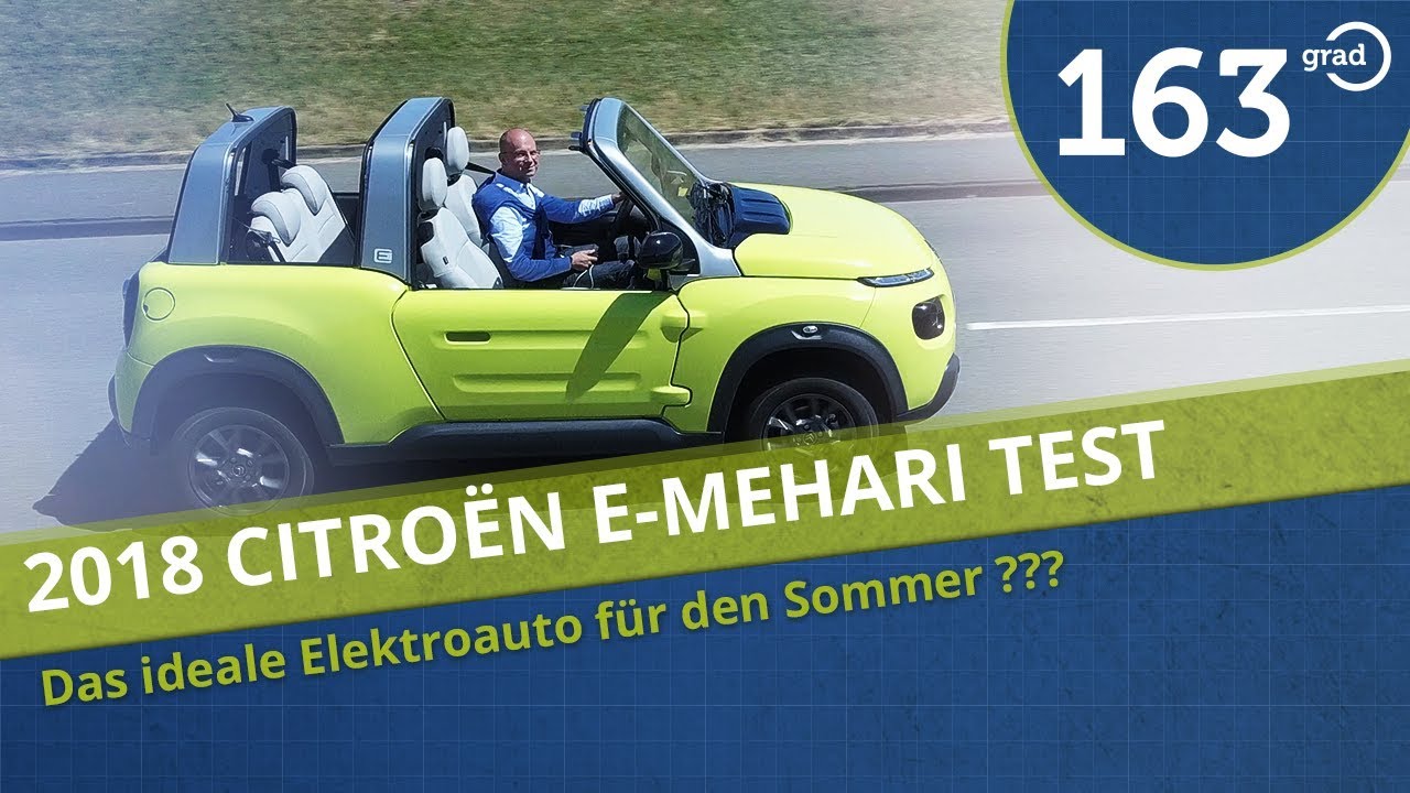 Citroën eMehari im Test - Das ideale Sommerauto ??? - 163 testet den Citroen Elektro Mehari (4k)