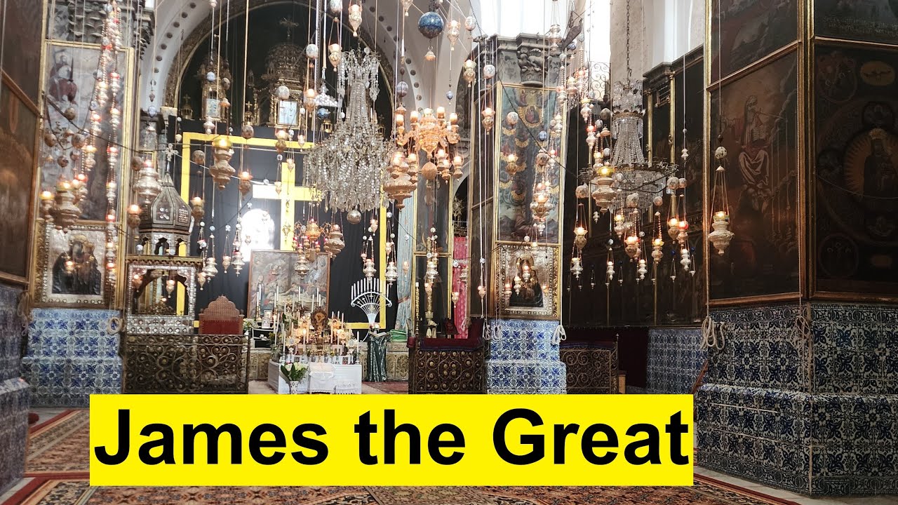 The tomb of Saint James the Great, son of Zebedee, one of the twelve apostles of Jesus, in Jerusalem