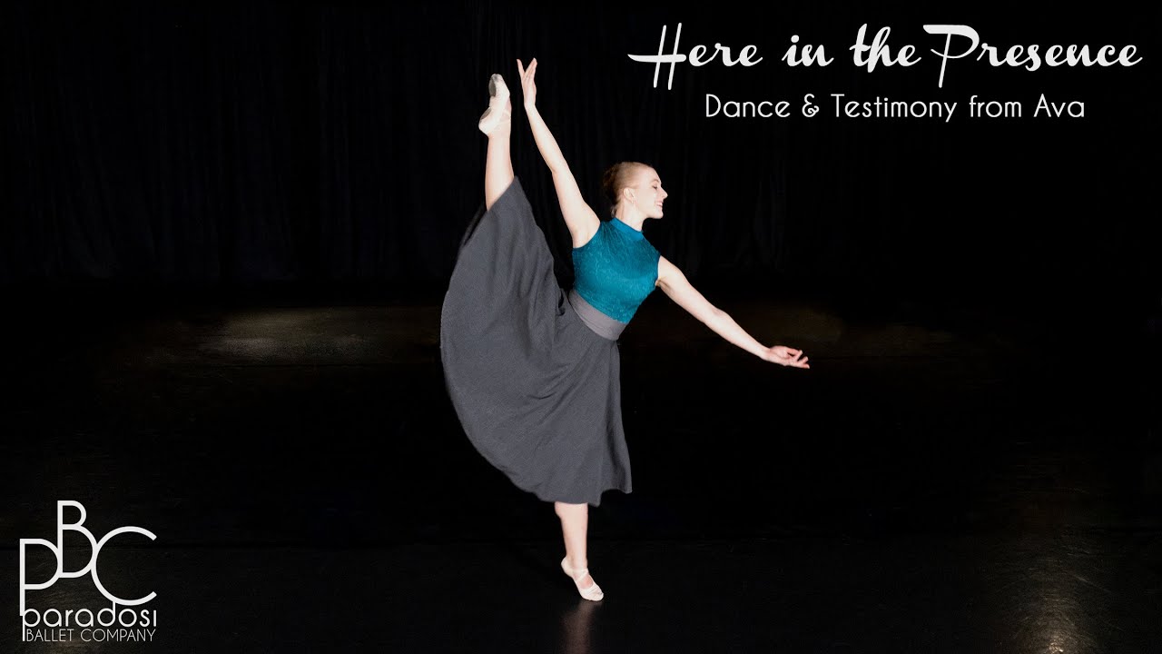 Here In The Presence • Ava Sharing Her Worship Solo • Paradosi Christian Ballet Dance Video 2021