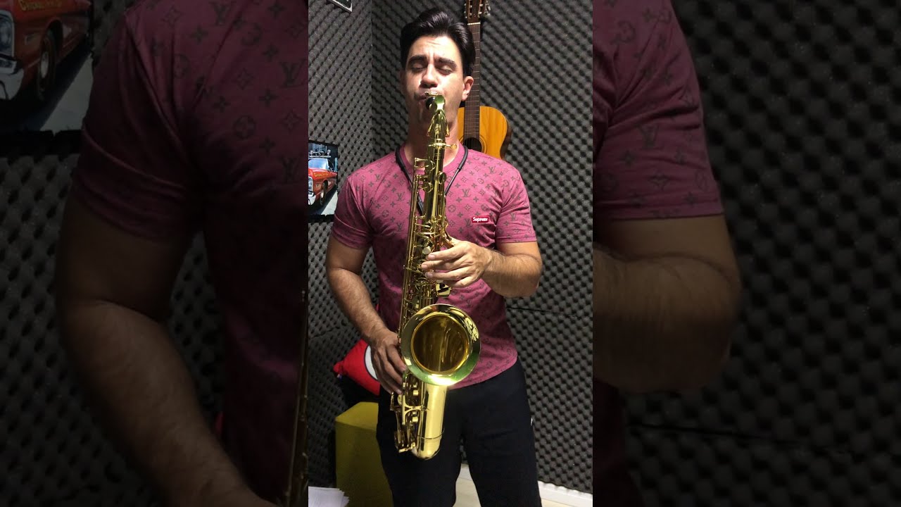 Felip&atilde;o Testando - Sax Tenor Eagle ST503 - @rodrigosaxecia