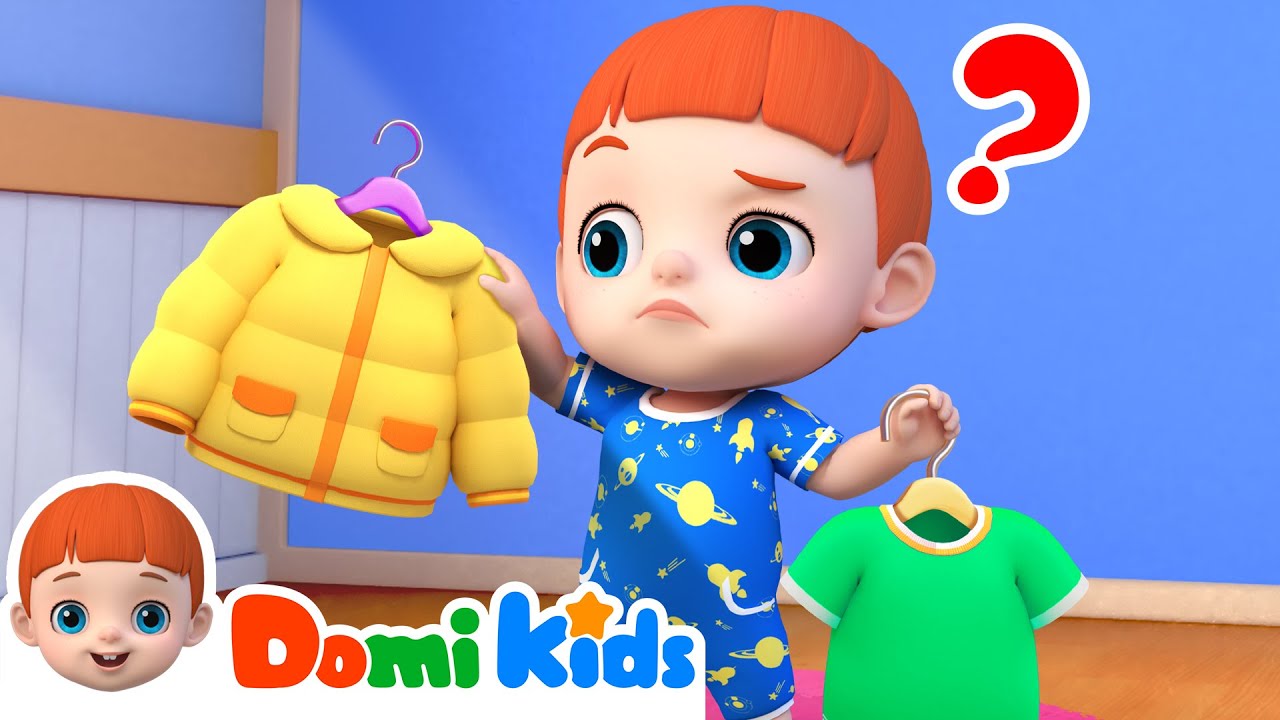 What Are You Wearing Song | Sing Along with Domi Kids | Best Kids Songs and Nursery Rhymes