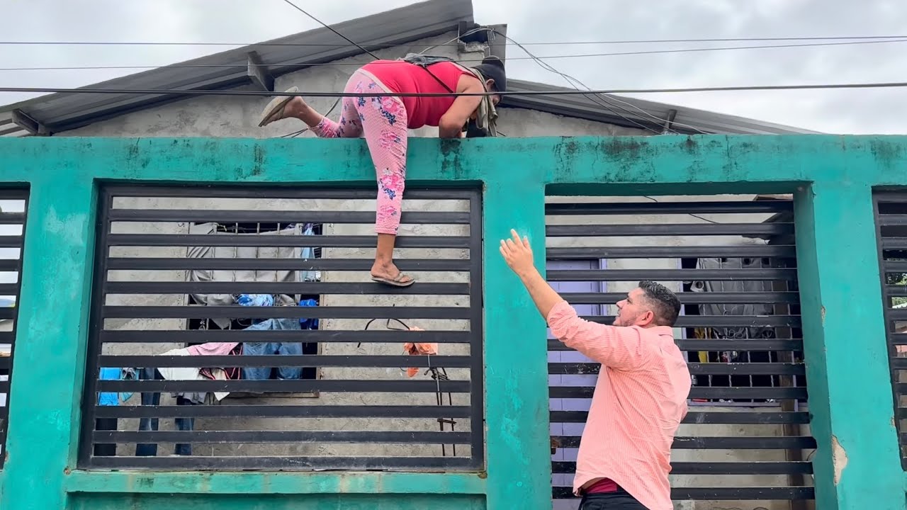 Visitando a T&iacute;a Mauda despu&eacute;s de las Fuertes Lluvias en Honduras..🇭🇳 
