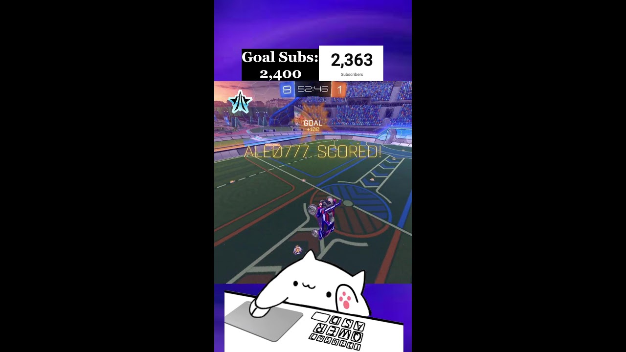 My goal is 2400 subs. Please subbb. sorry if i dont talk