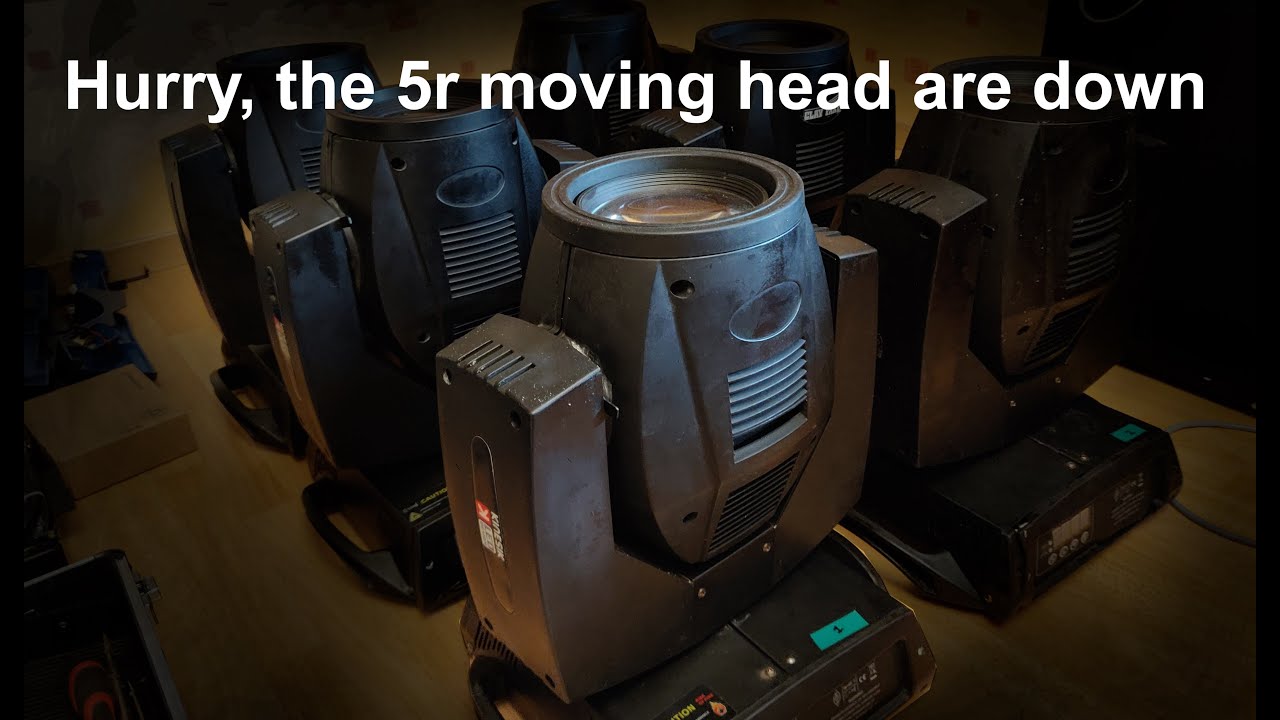 5r Moving Head repair  - Stage light Restoration