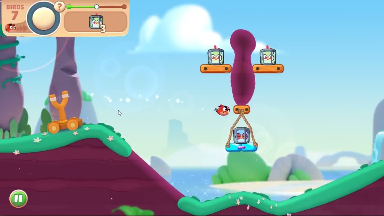 Angry Birds Journey Level 29 - NO BOOSTERS GAMEPLAY 😡🐦🏝️ | SKILLGAMING ✔️