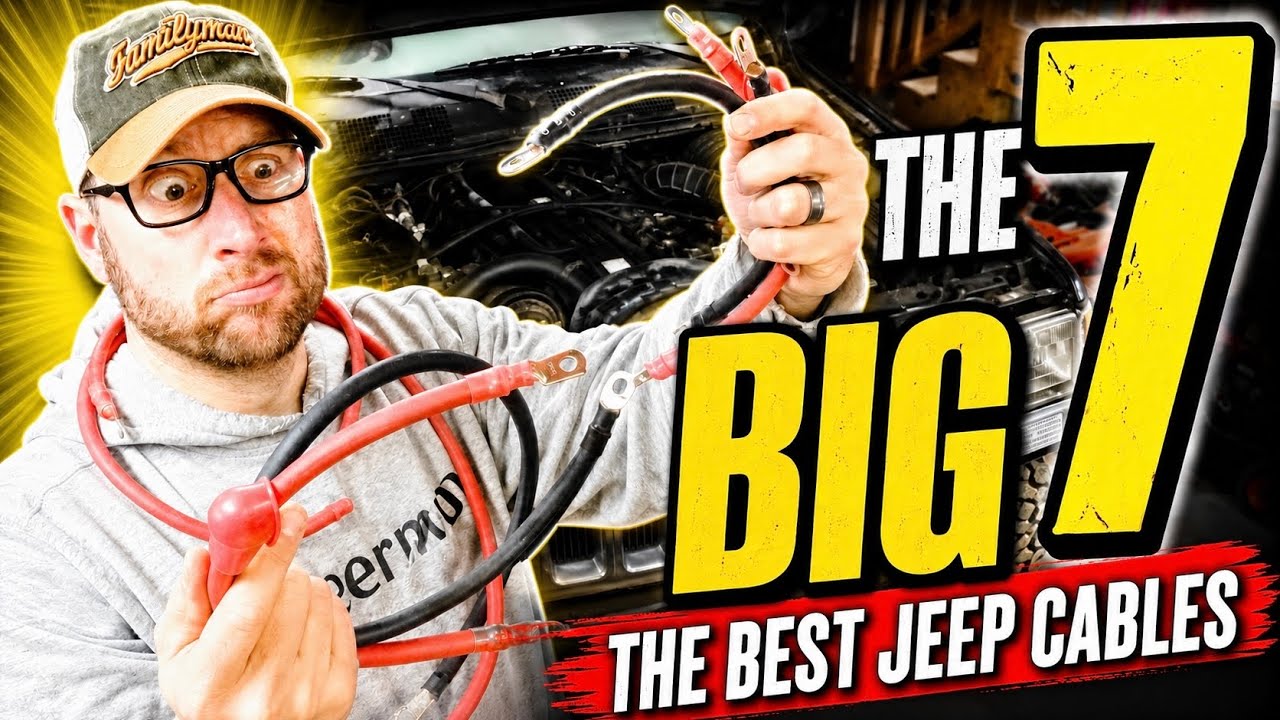 Комплект Grand Cherokee ZJ Big 7 (1993–1998) — обновите тросы вашего Jeep! #jeepcables.com #thego...