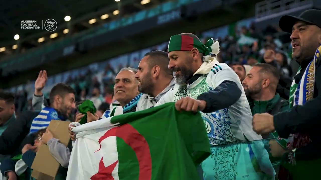 أجواء المباراة الودية للمنتخب الوطني أمام منتخب الأوروغواي
