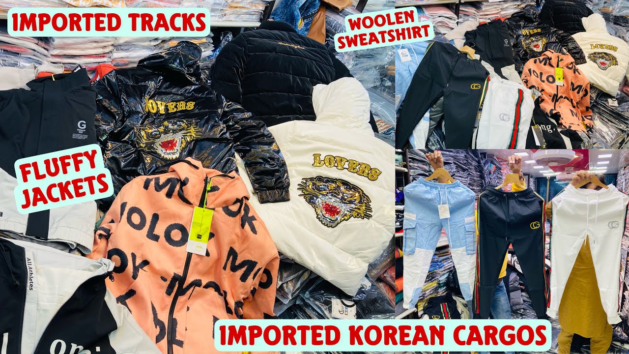 Imported Tracks | Imported Korean Cargo | Imported Fluffy & Bomber jackets | Hoodies |WoolenT-shirts