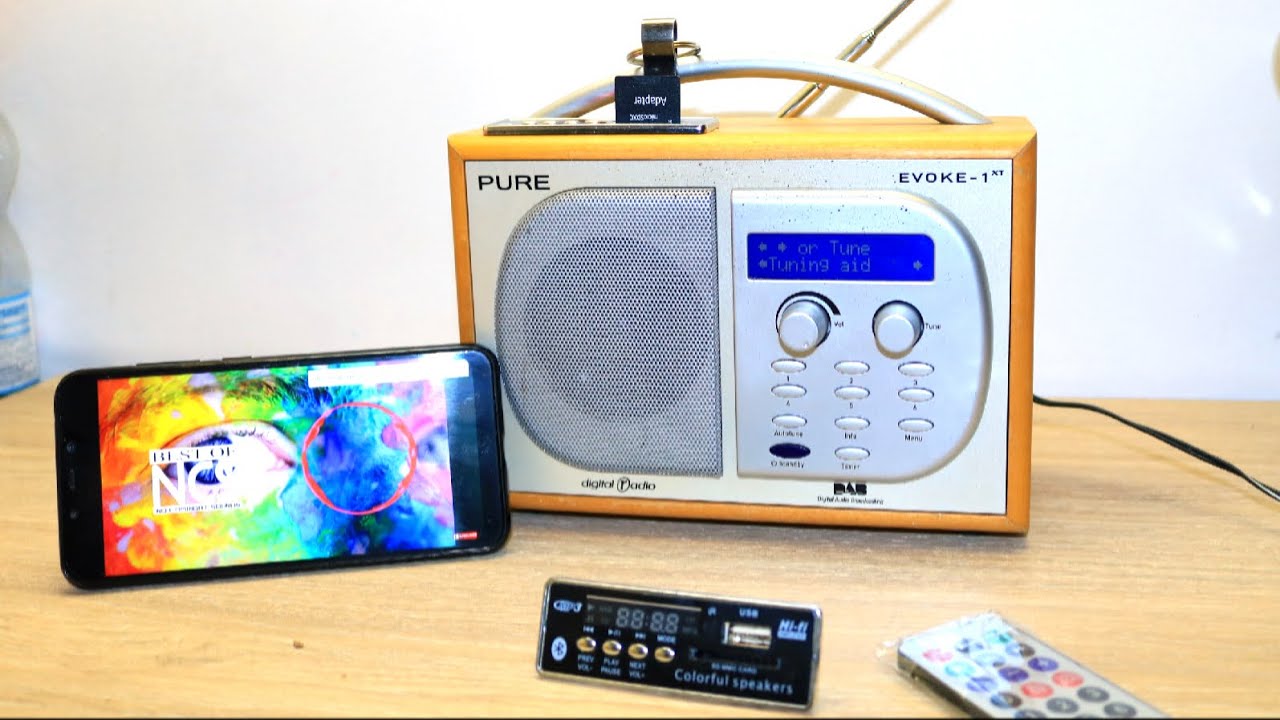 Upgrade Old Pure Evoke FM Radio with Bluetooth