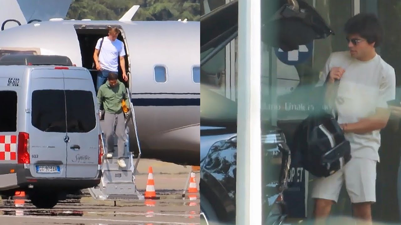 F1 Drivers Arriving in Private Jets for Italian Grand Prix - Ecclestone, Lance Stroll,Max Verstappen