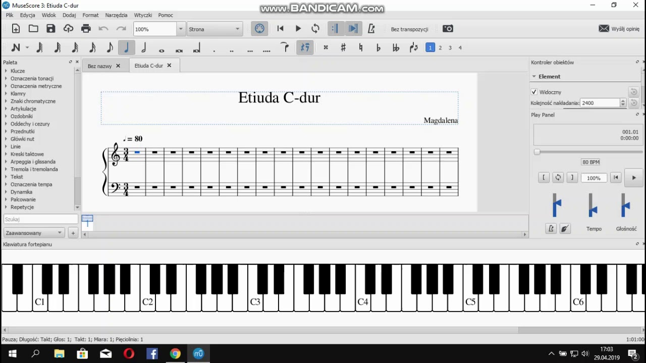 Na temat programu do pisania nut MuseScore