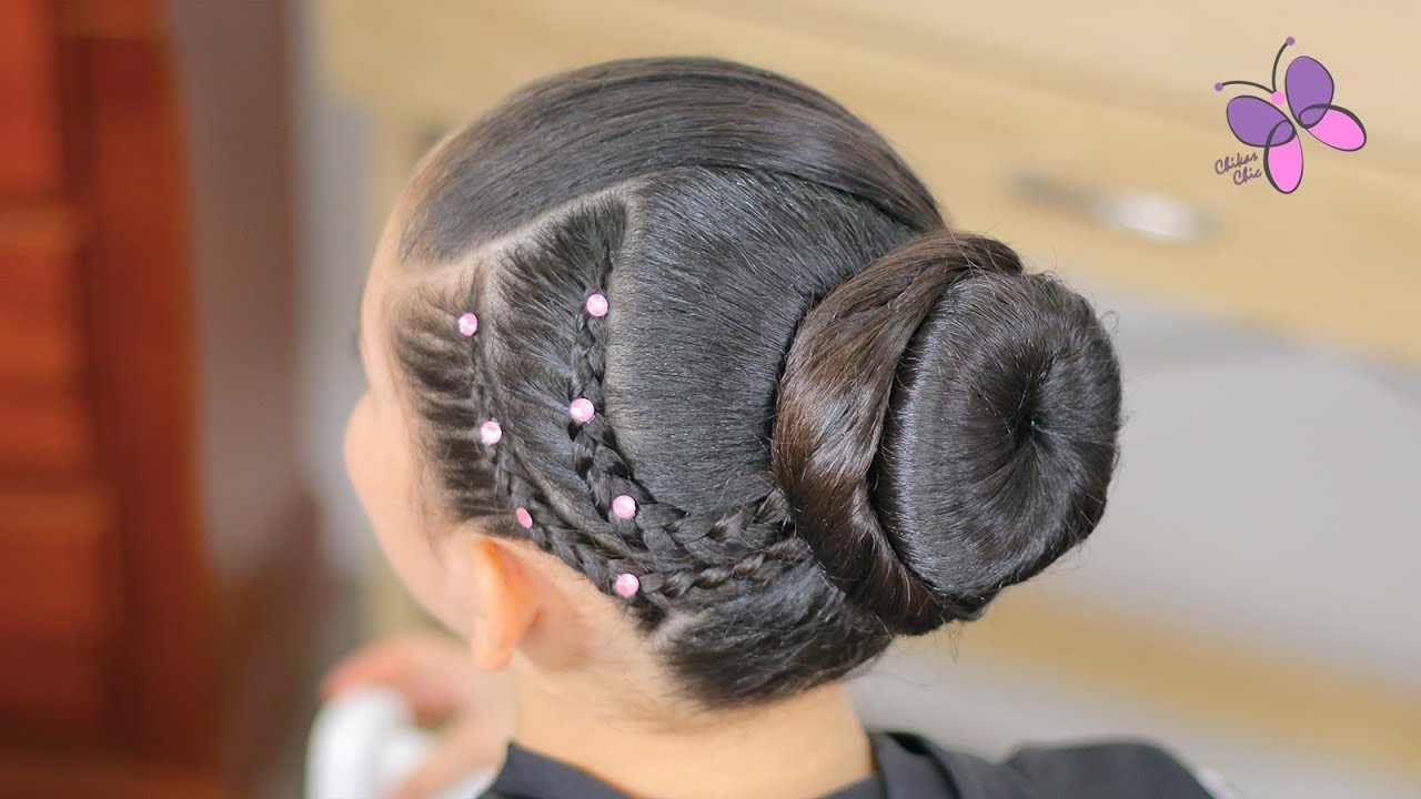 Peinado Elegante Fácil para Niña | Peinados Fáciles para Niñas | Peinados con Trenzas |