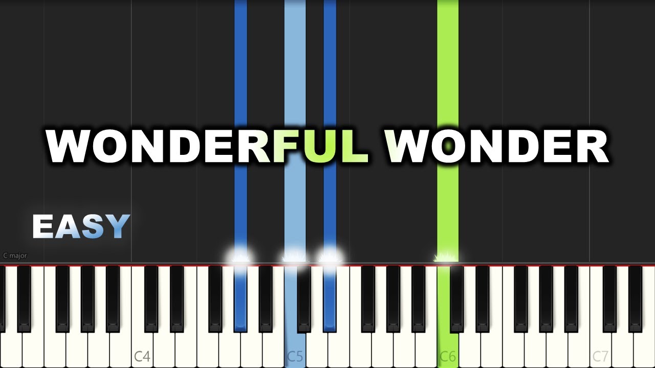 Nathaniel Bassey - Wonderful Wonder | EASY PIANO TUTORIAL BY Extreme Midi