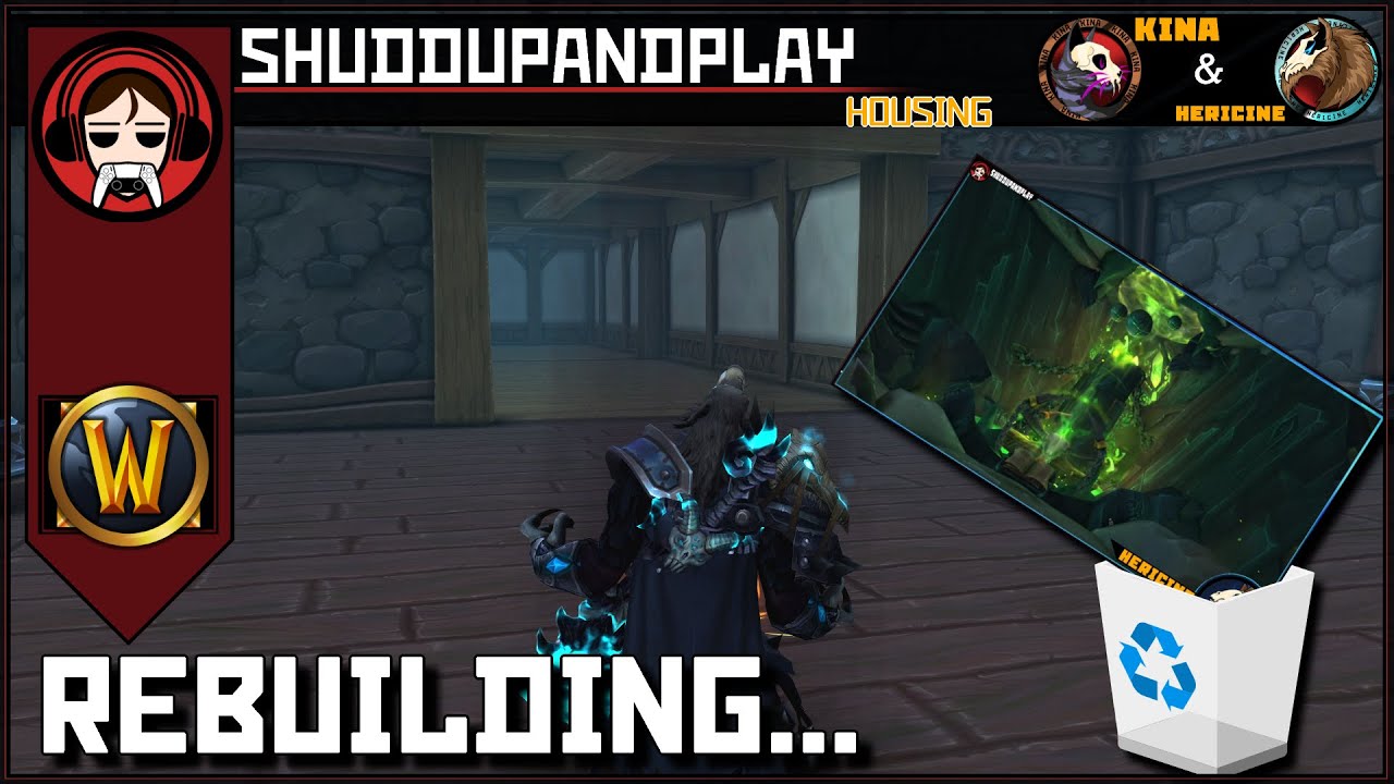 Rebuilding My WoW House From Scratch - Chill Housing Build