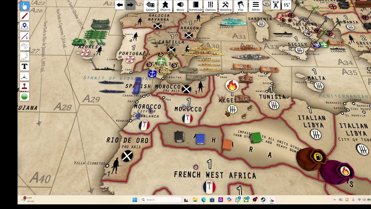 operation fireball Italy turn 3