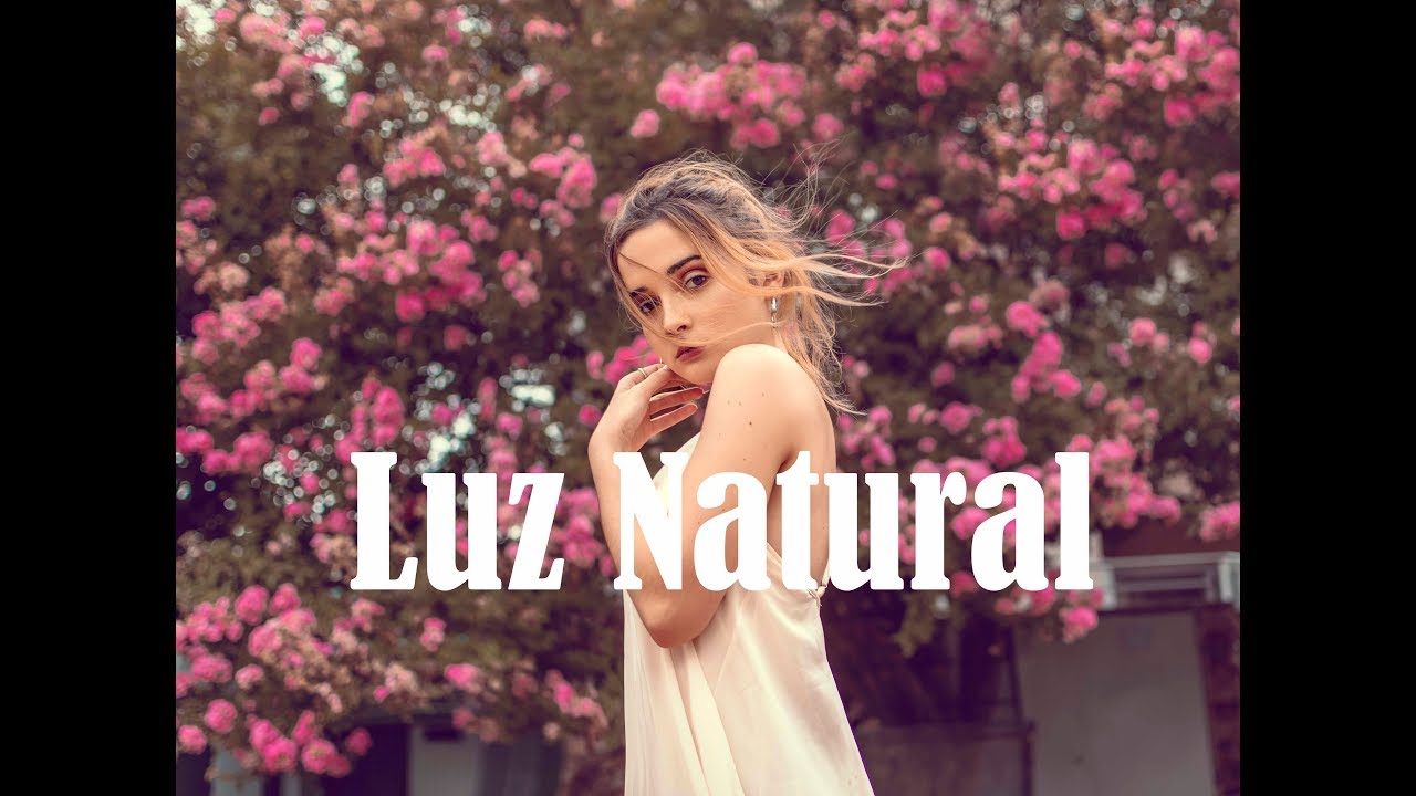 Sesión de fotos con luz natural