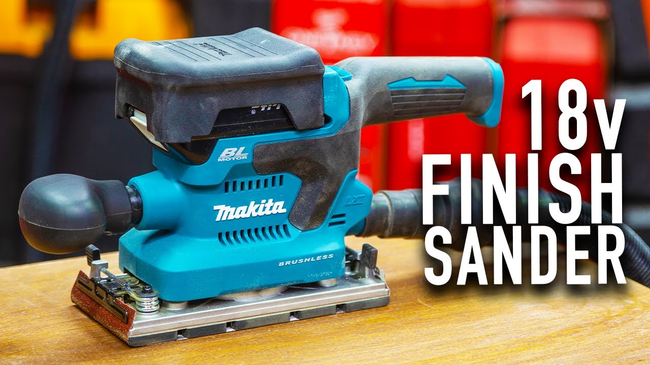 NEW Makita 18v 1/3 Sheet Finishing Sander (DBO381Z)