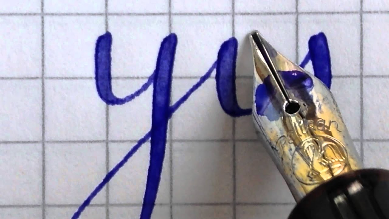 OUTSTANDING Pelikan 120 fountain pen NIB (the pen of the giveaway)