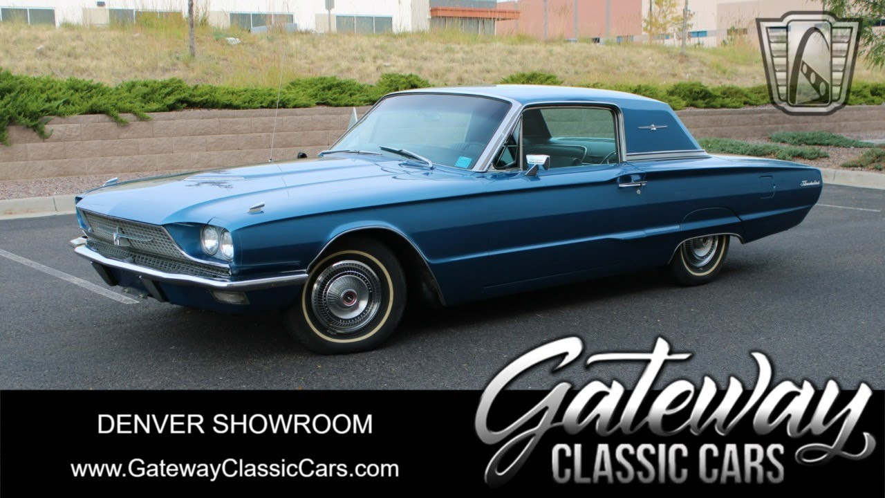 1817-DEN 1966 Ford Thunderbird 428 Gateway Classic Cars of Denver