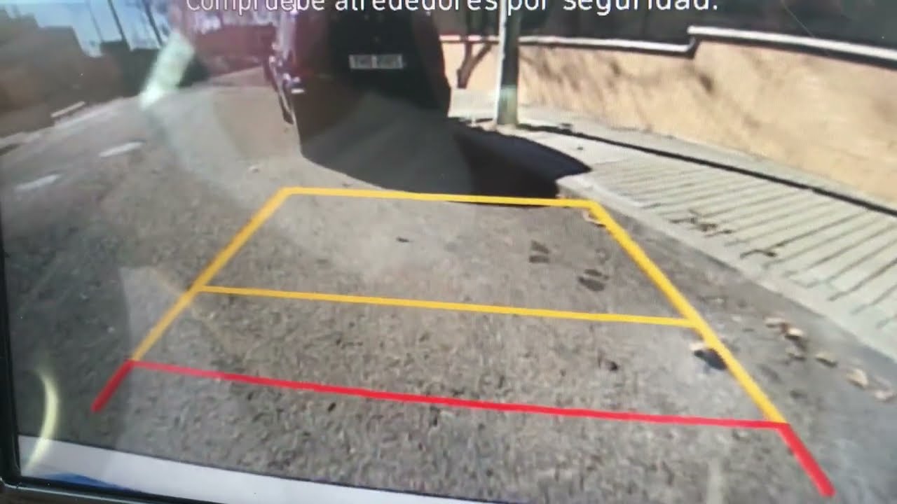 ESTACIONAR ( APARCAR) en LÍNEA con CÁMARA TRASERA