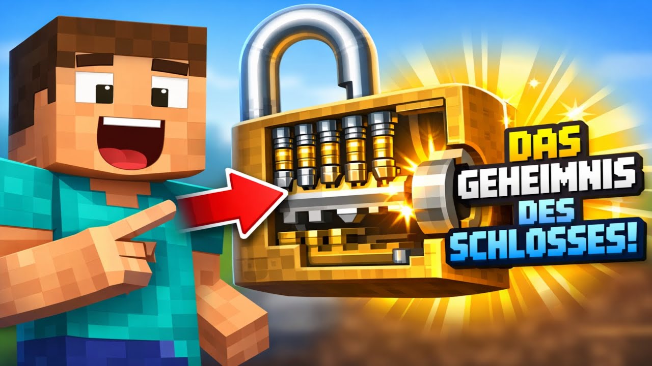 Wie passt ein Schlüssel nur in EIN Schloss? | Minecraft Animation