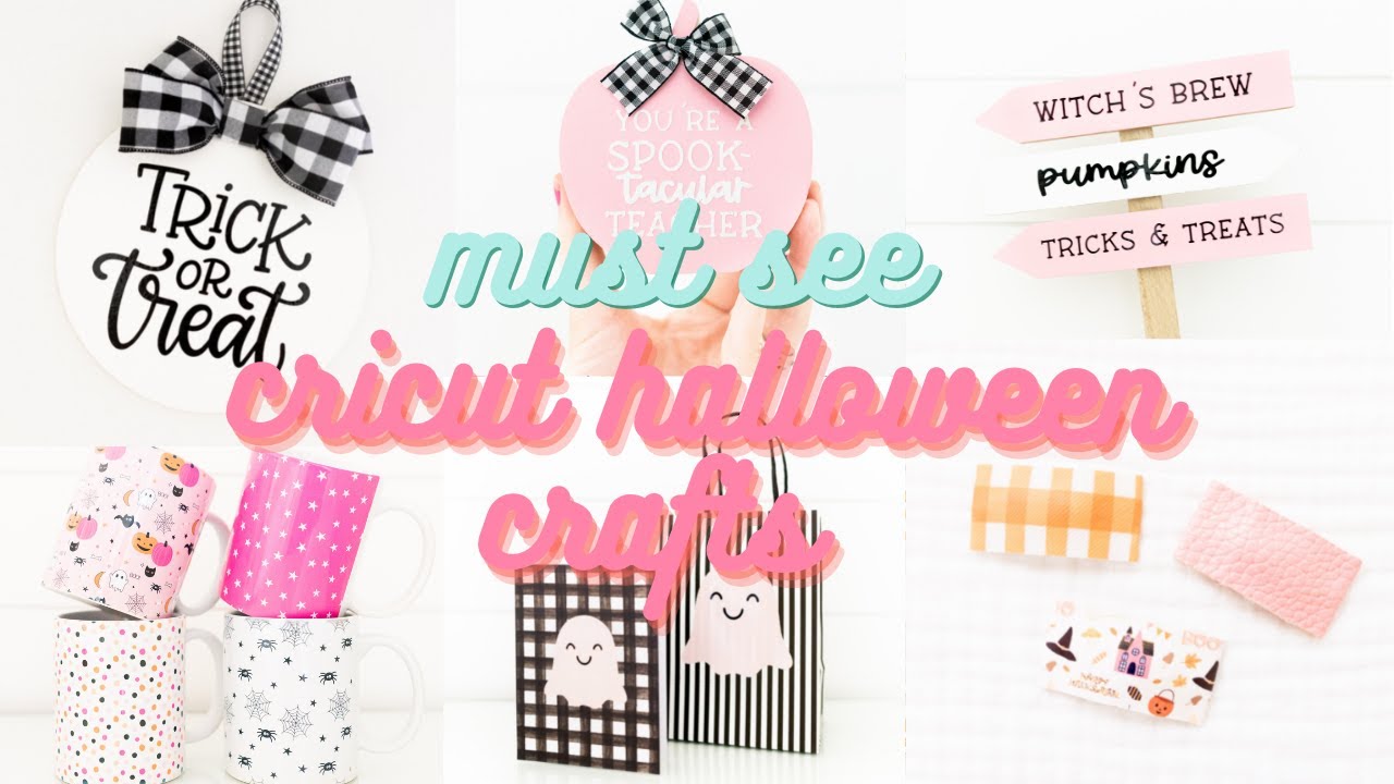 Cricut Halloween Craft Ideas 2021 : 7 Halloween Cricut Craft Ideas