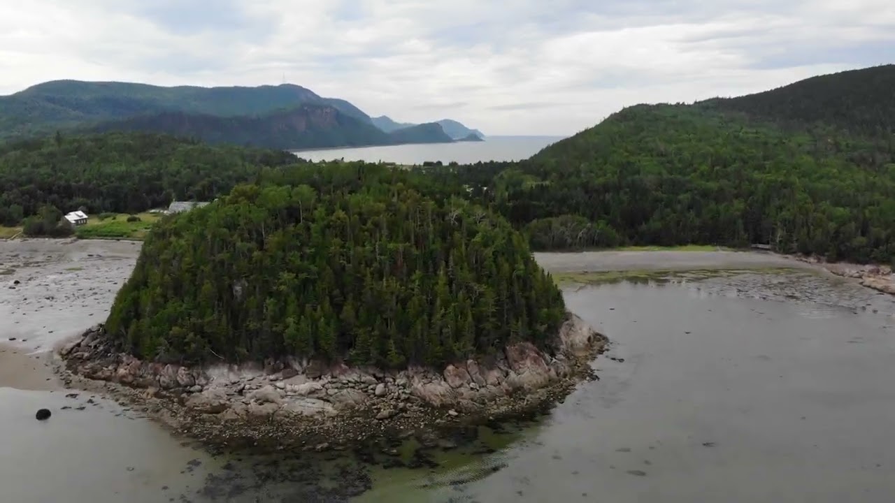 Parc National de Bic, Bic National Park, Drone View, August 11, 2022