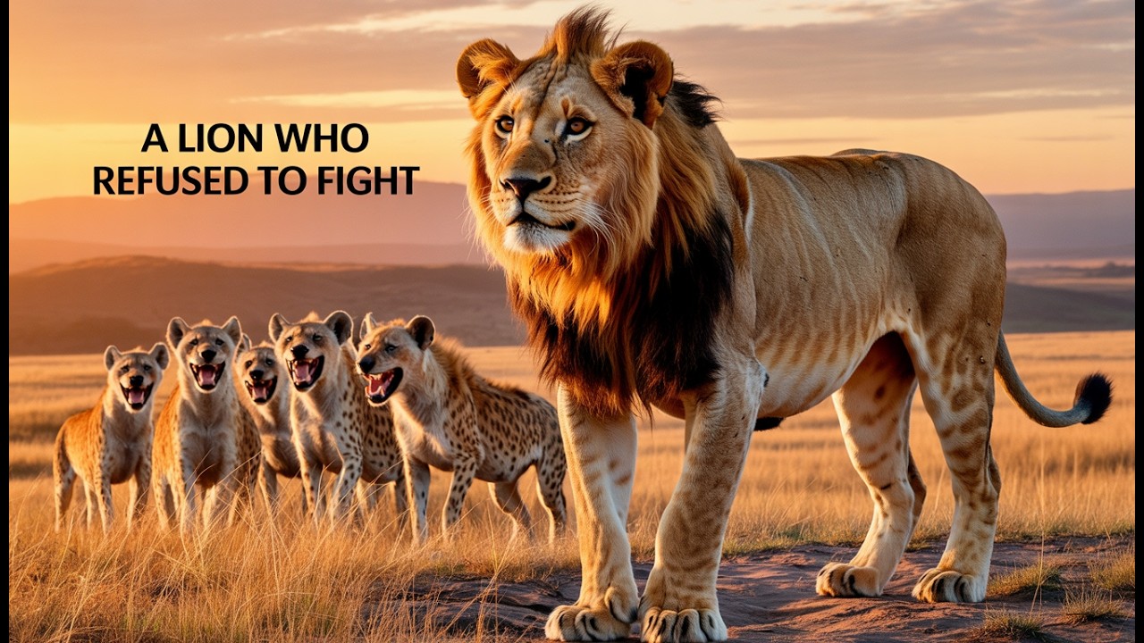The Lion Who Refused to Defend Himself – A Story About True Power
