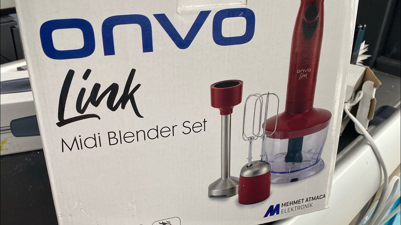 Onvo midi blender set kutu açılımı/a101 aktüel mutfak robotu/onvo  mikser blender nasıl