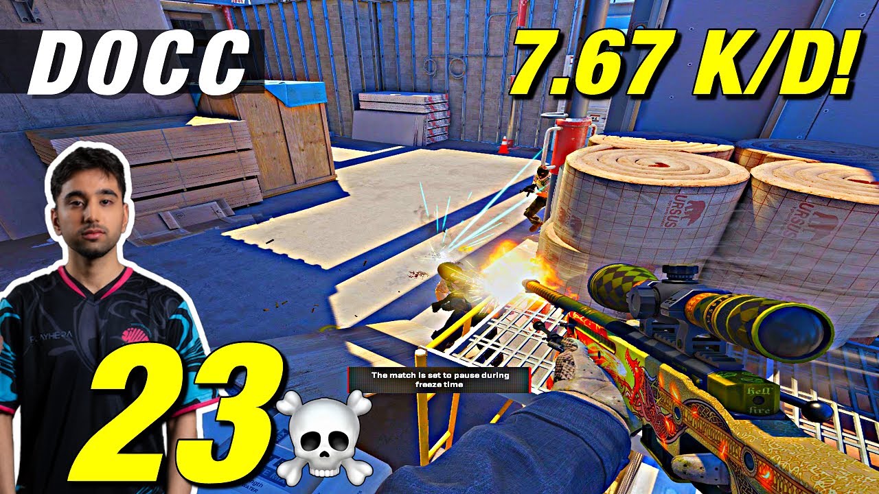 D0cC INSANE 7.67 K/D vertigo game 2700 ELO! 🥵