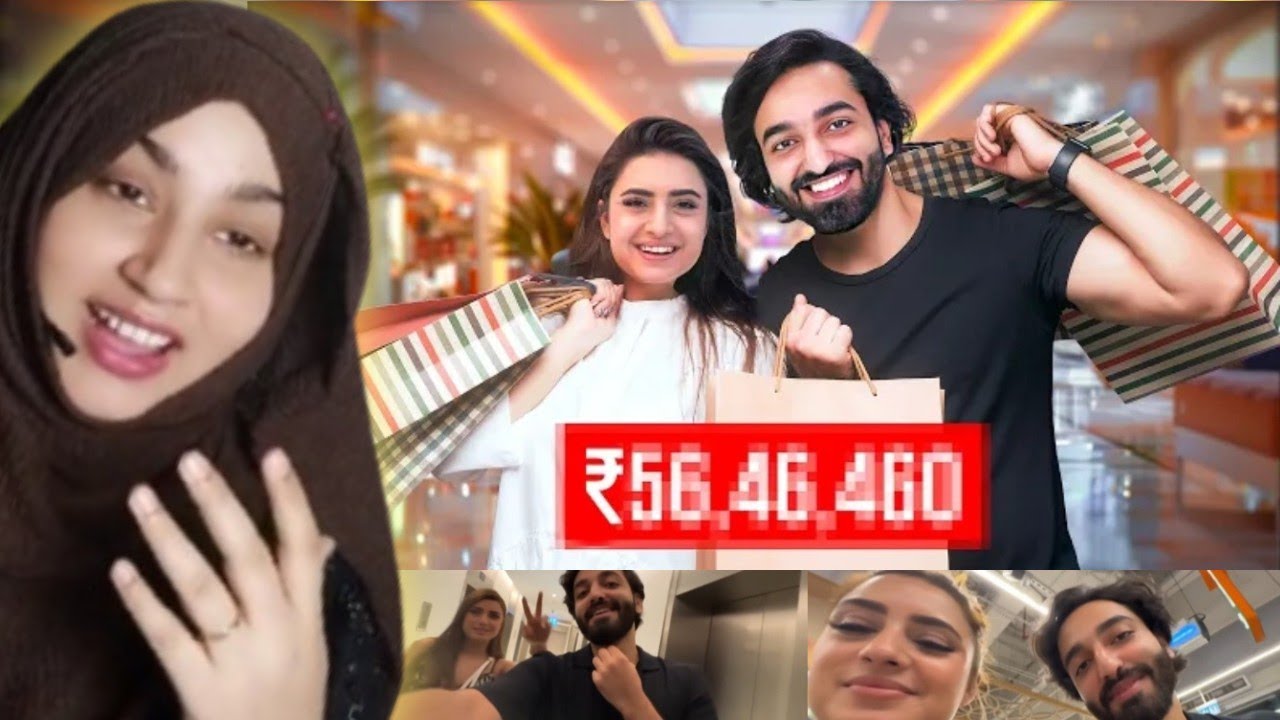 Pakistani Girl Meets Indian Boy 😲 | He Took Her To The World's Biggest Mall For Shopping | Dubai 🤯🔥