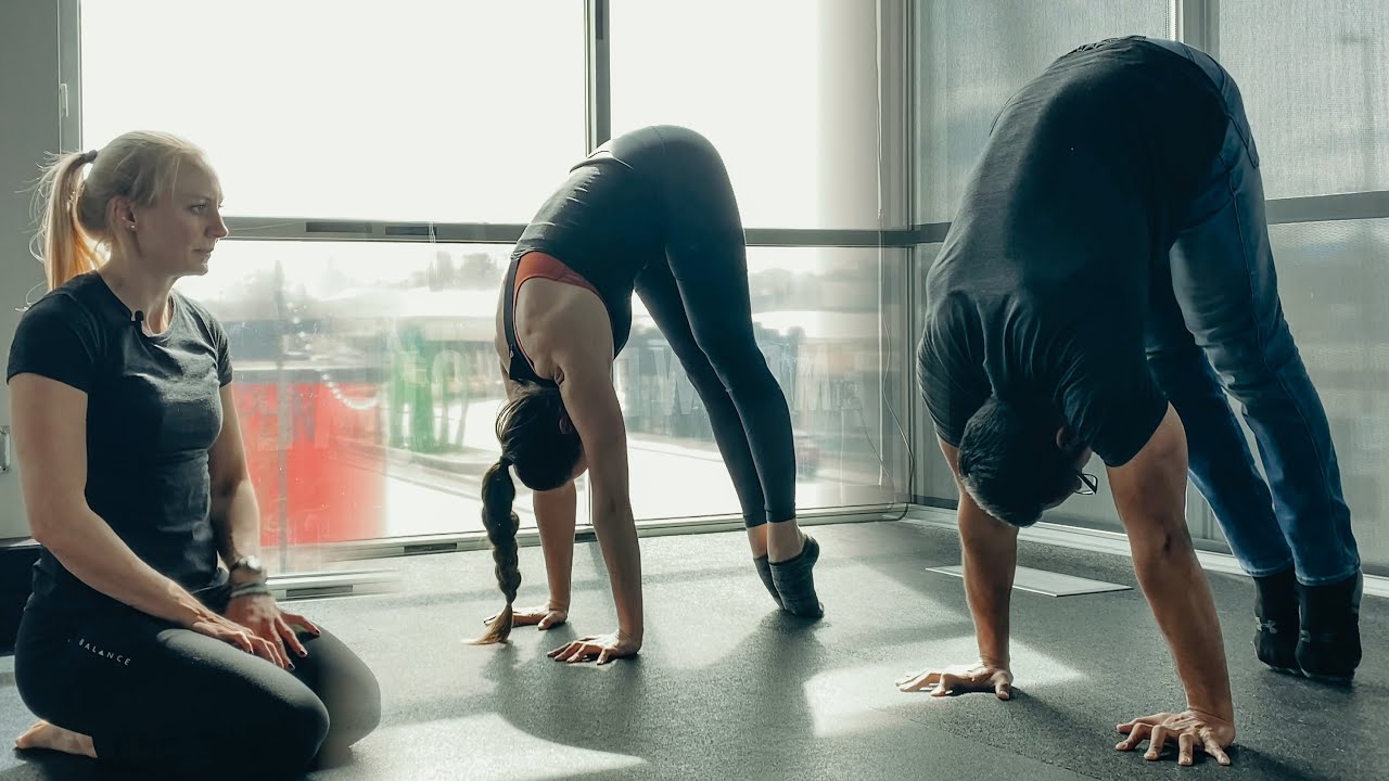 Straddle Press Handstand Conditioning