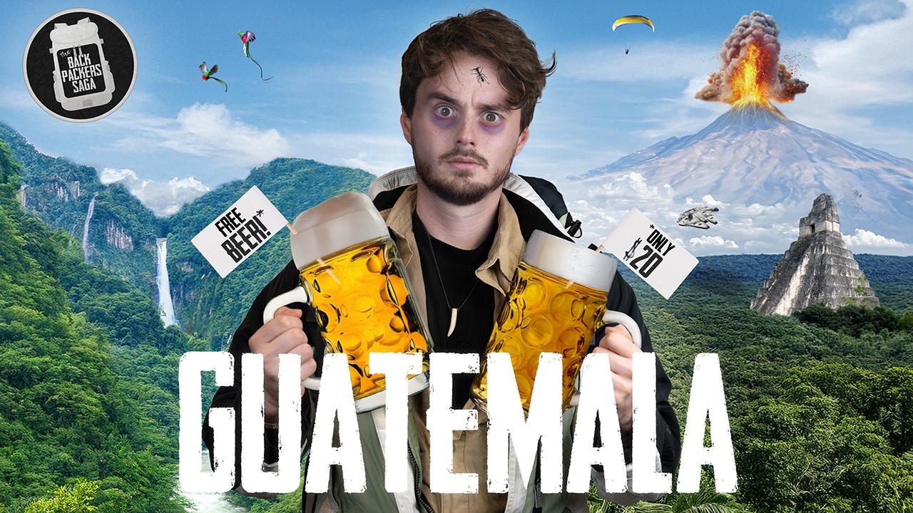 Hiking a volcano that erupts every 30 seconds! - BPS Episode 2: Guatemala