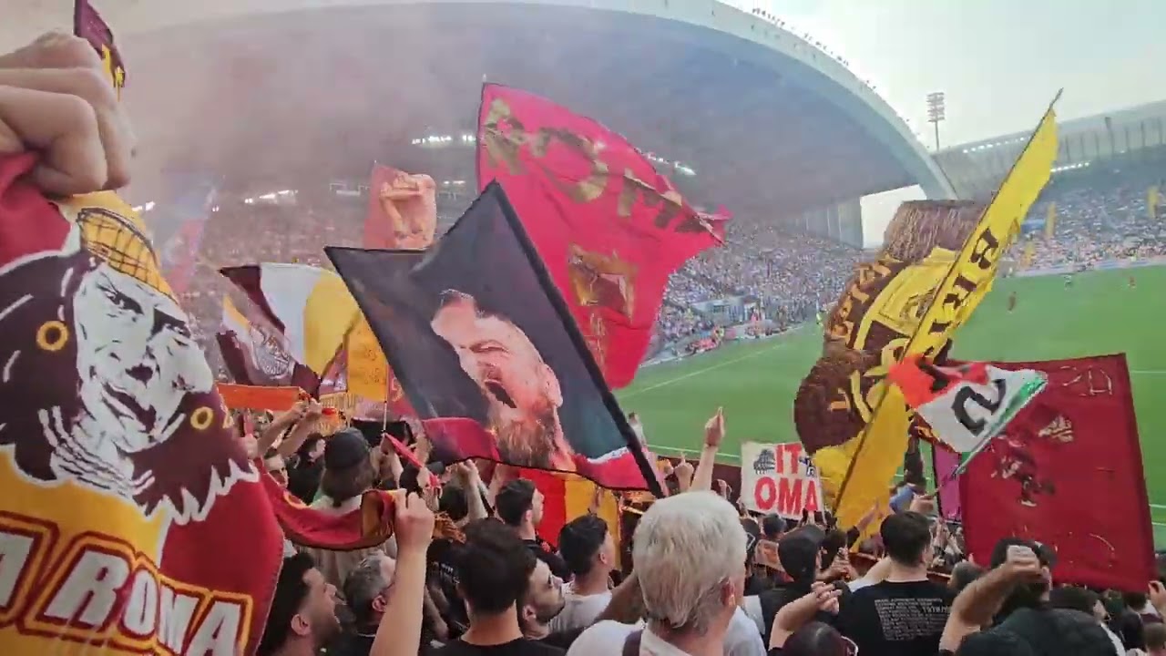 Udinese-ROMA 1-1 (14-04-2024)                                         ONORE AGLI AMICI FRIULANI