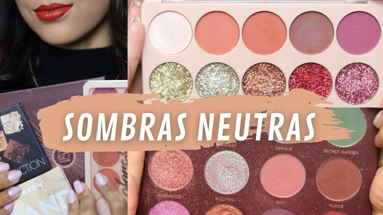 MELHORES PALETAS DE SOMBRAS NEUTRAS PARA INICIANTES