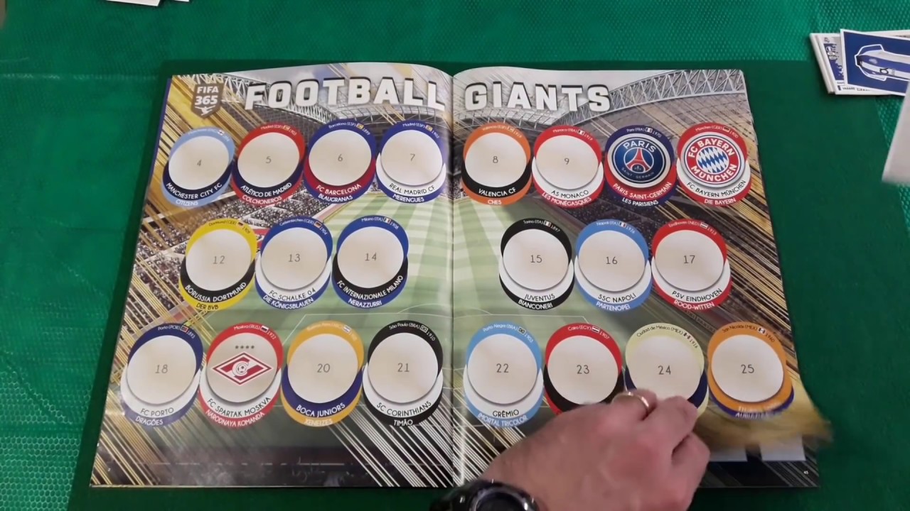 Primo ce l'ho mi manca album panini Fifa 365 2019
