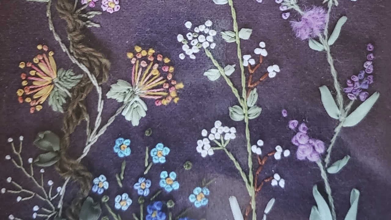 Embroidery Books for Textile Artists | Foolproof Flowers by Jennifer Clouston