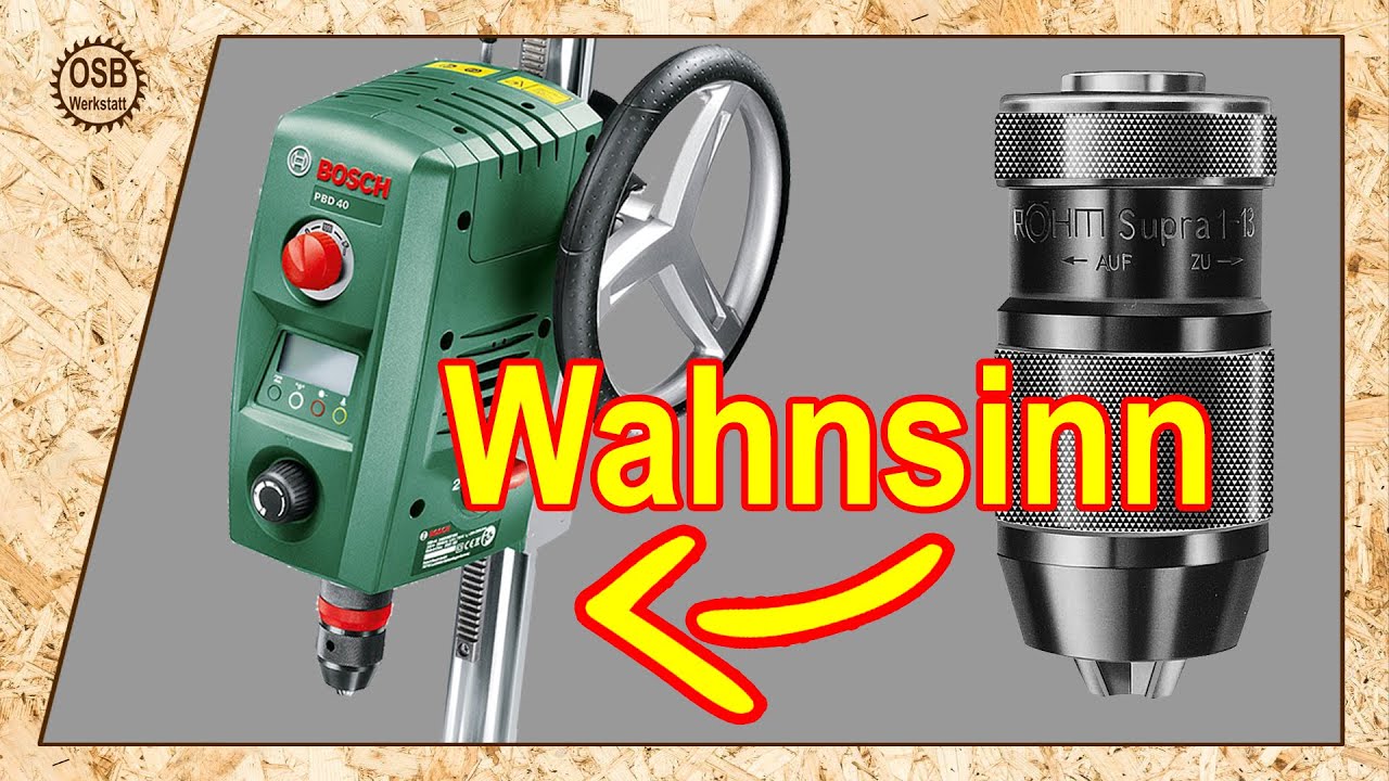 Bosch PBD40 - Jetzt SPIELFREI & mit perfektem RUNDLAUF ?