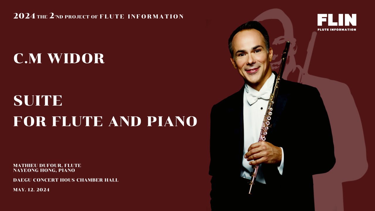 C.M Widor - Suite for flute and piano op,34