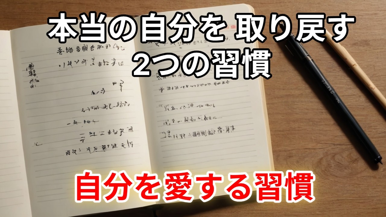 【ながら聴き】自分を愛するための二つの習慣