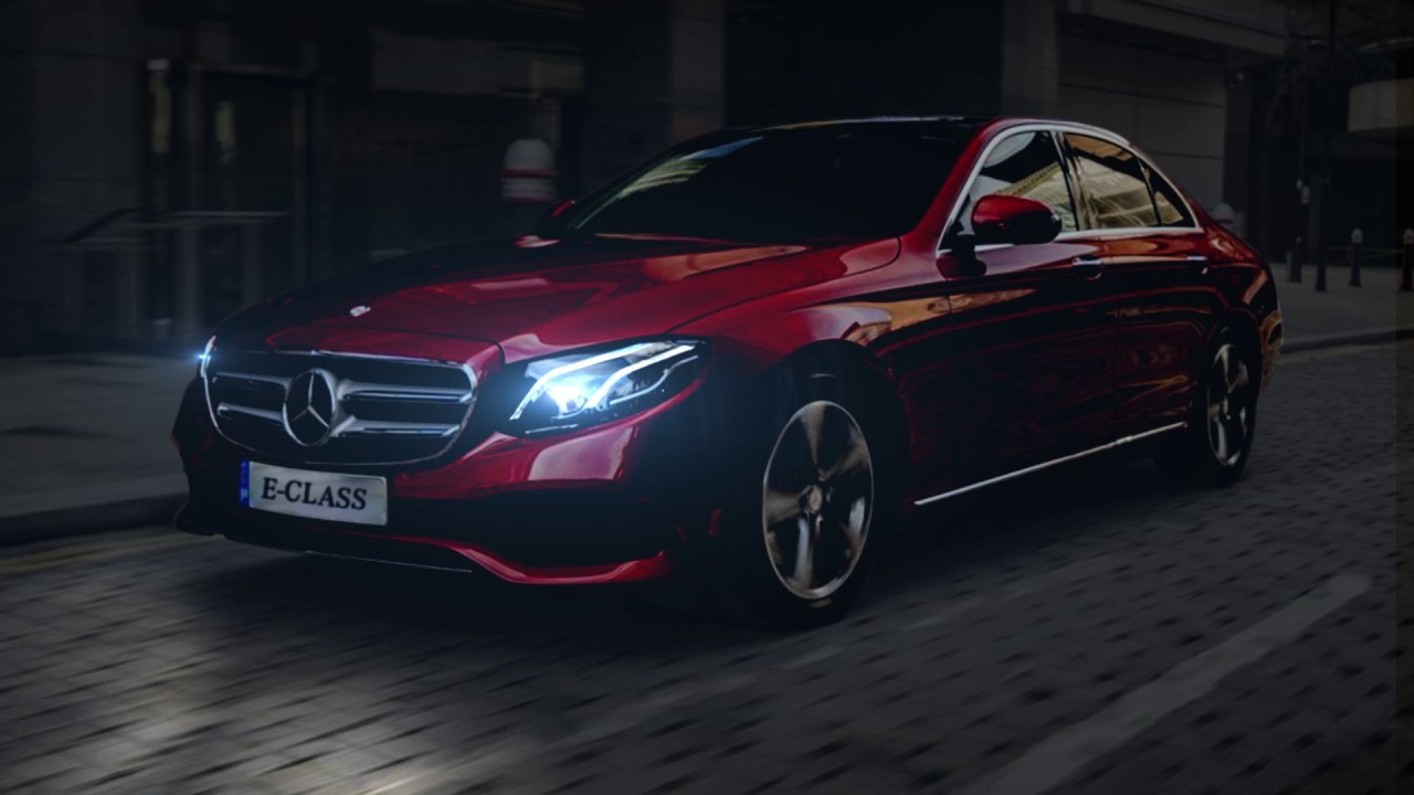 Car light after effect animation