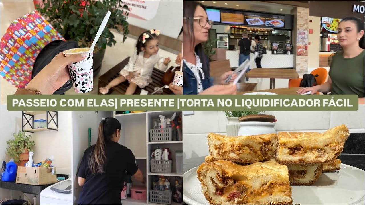 Bate perna | compramos presentes | organizei o armário da lavanderia |torta de sardinha |LAIS VELOSO