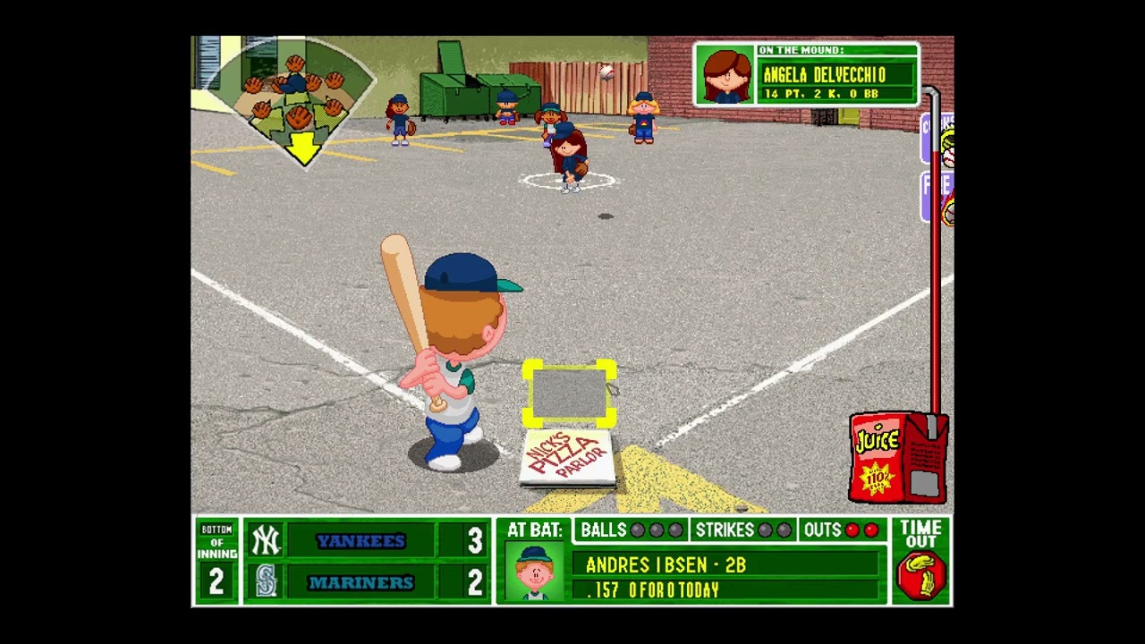 Backyard Baseball 2001: The Neo Yankees, Game 9