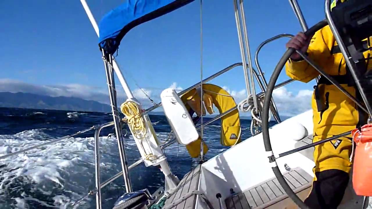 Winter sailing in the Hauraki Gulf