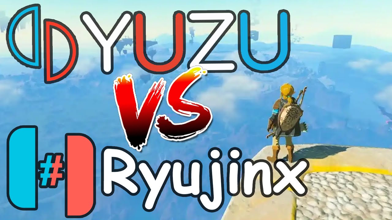 Zelda: Tears of the Kingdom - Yuzu vs. Ryujinx Emulator Comparison (4k 60fps)